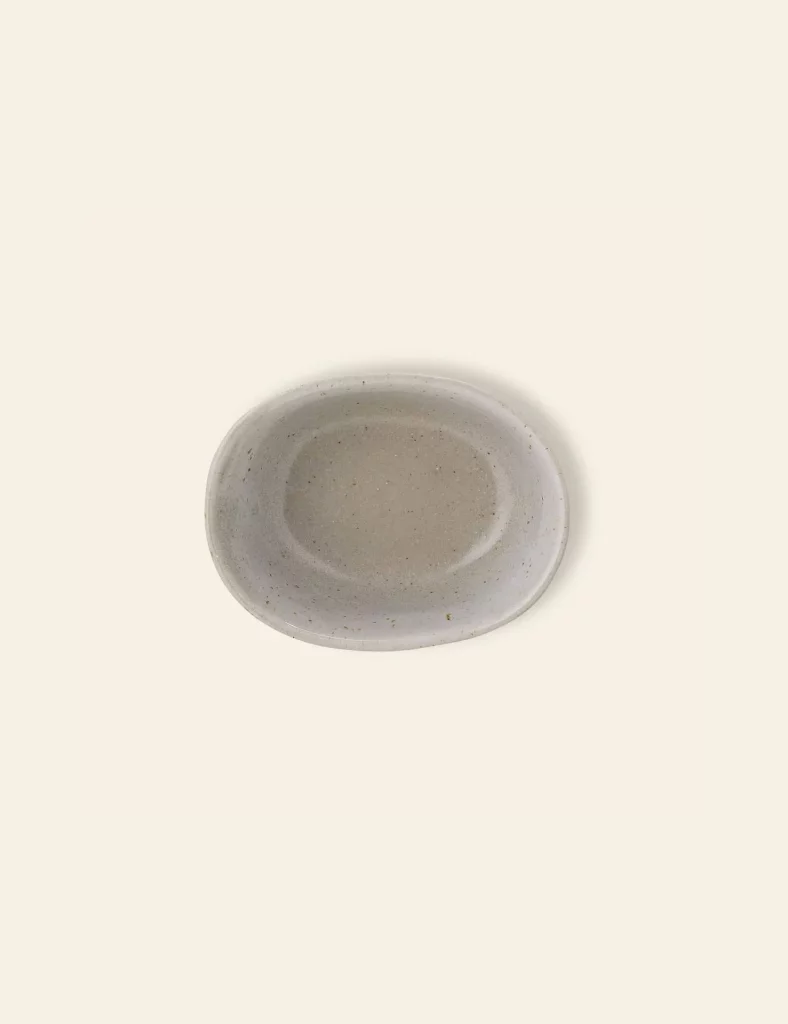 Bloomingville Taupe Snack Bowl Grey 2
