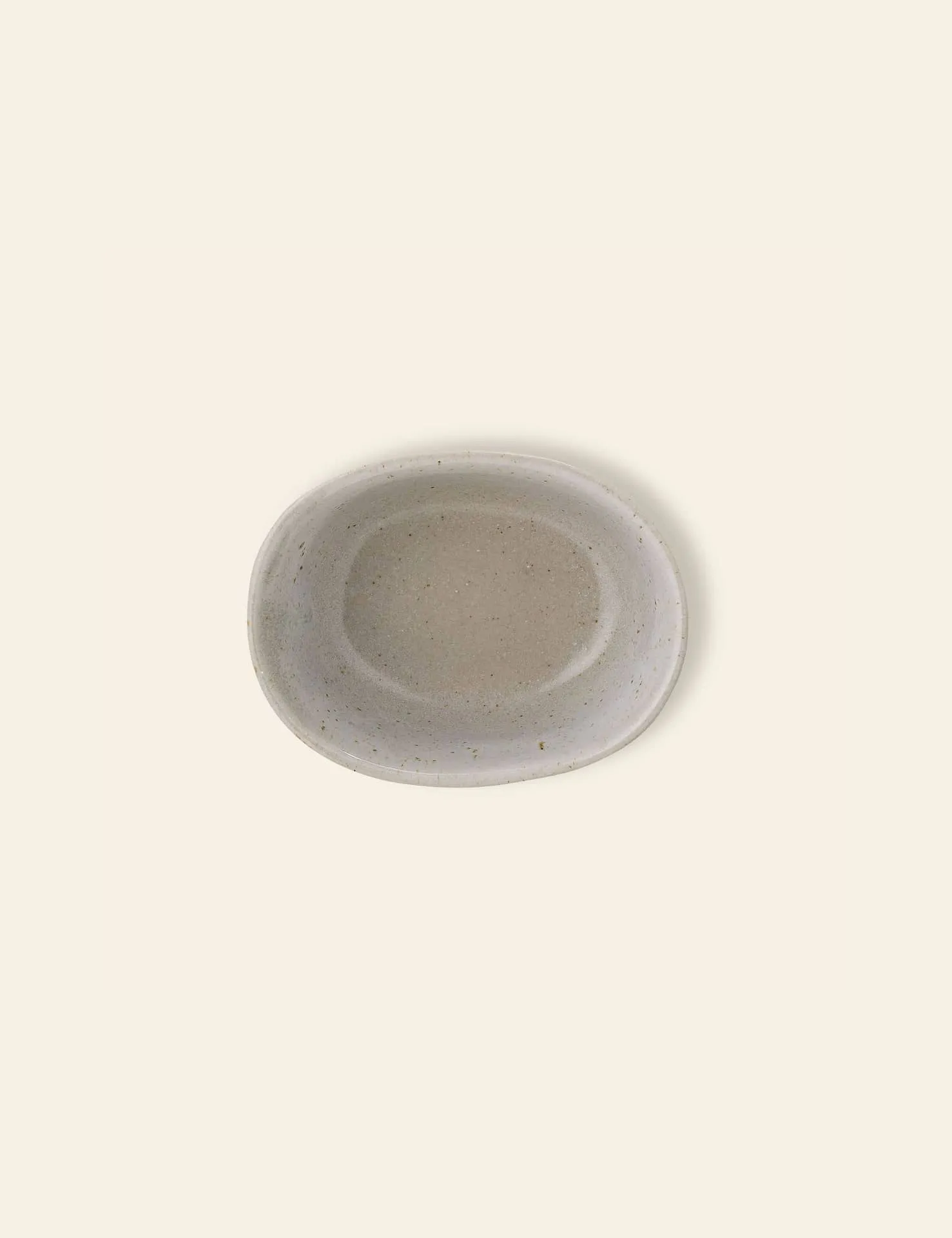 Bloomingville Taupe Snack Bowl Grey 2