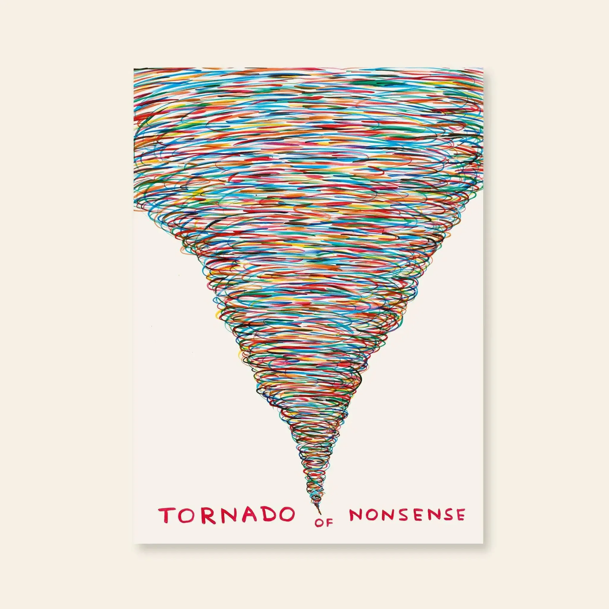 Shrig Shop David Shrigley Tornado of Nonsense 60x80 Poster 1