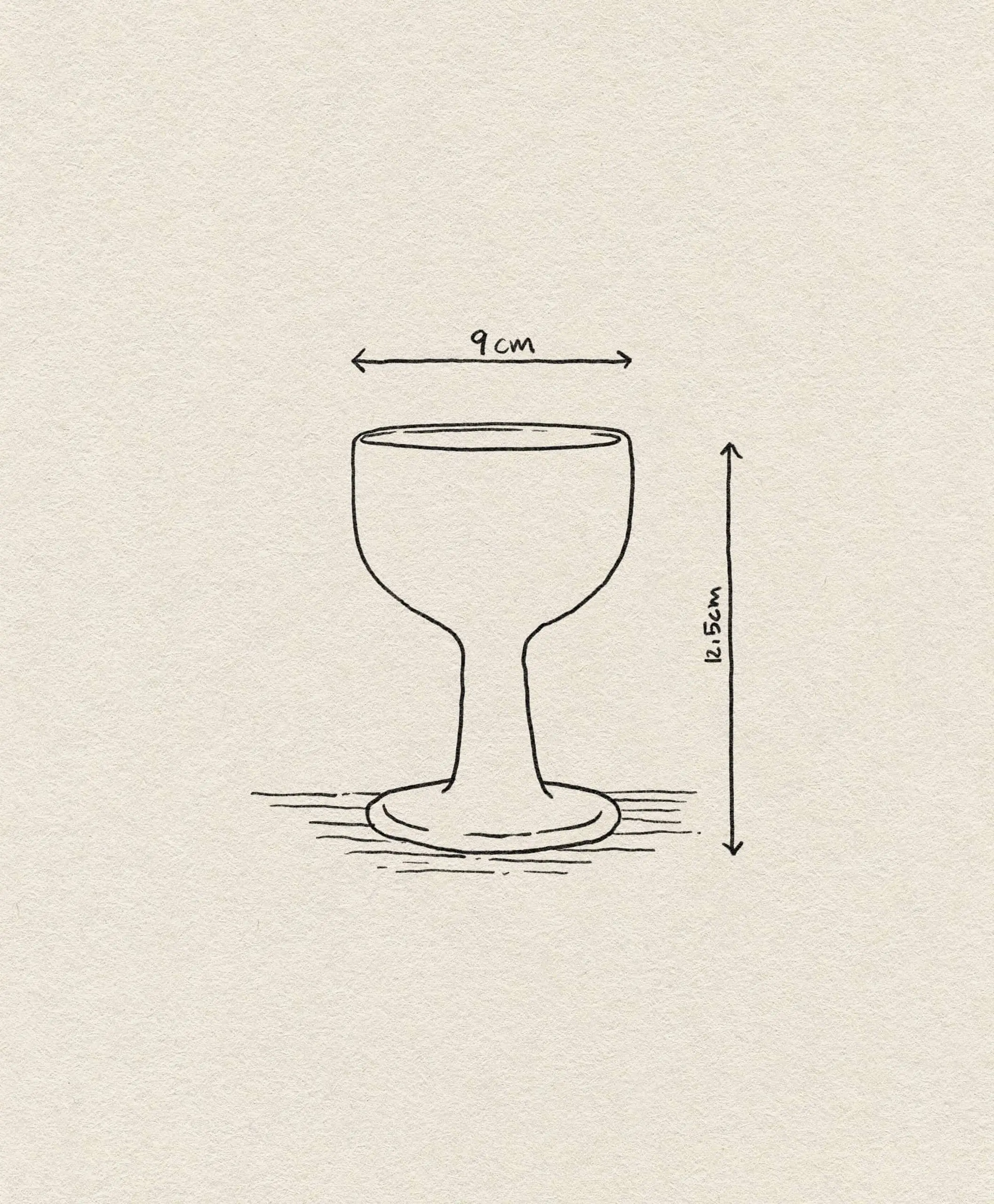 ferm Living Floccula Wine Glass Soil 6