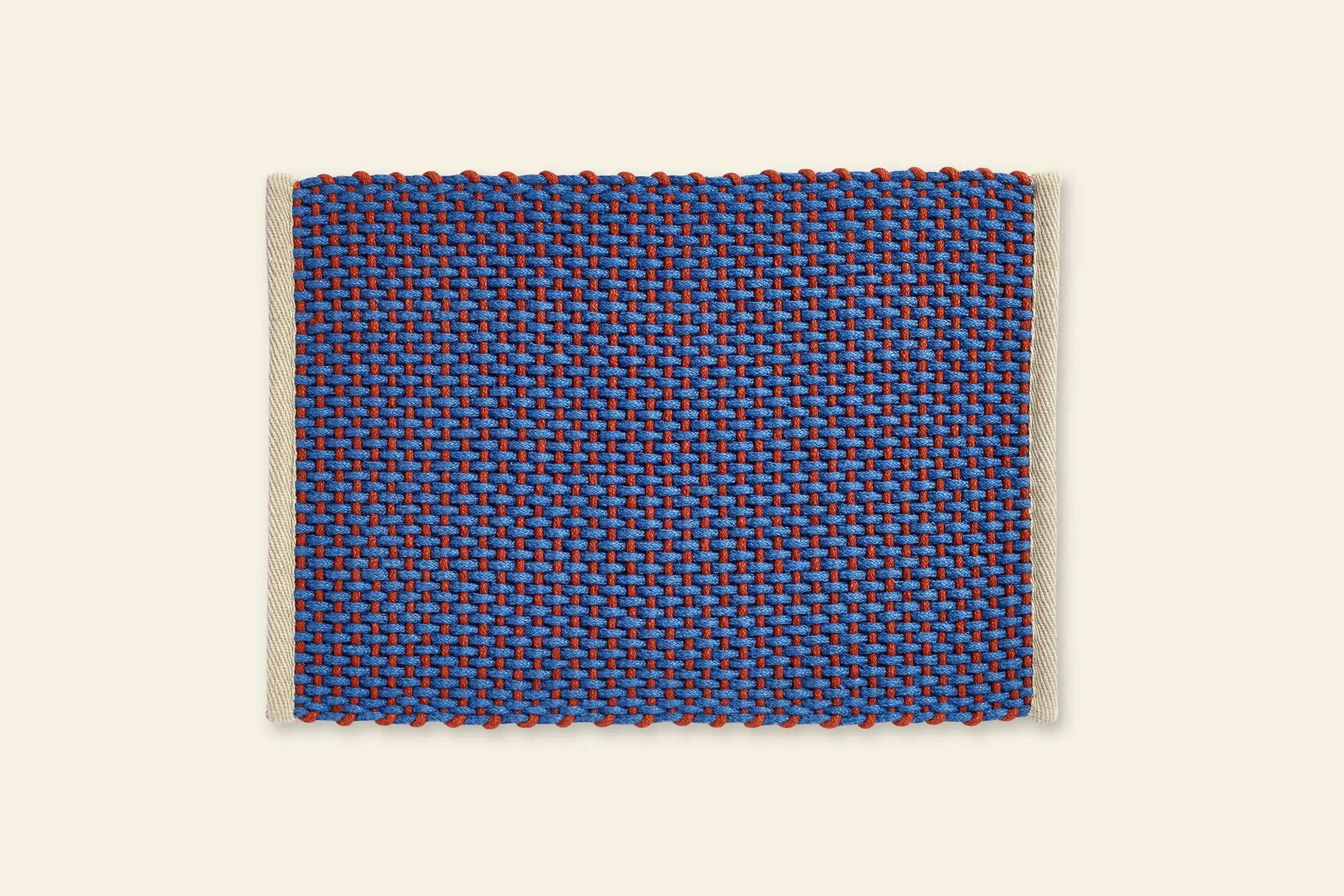 HAY Door Mat Blue 1