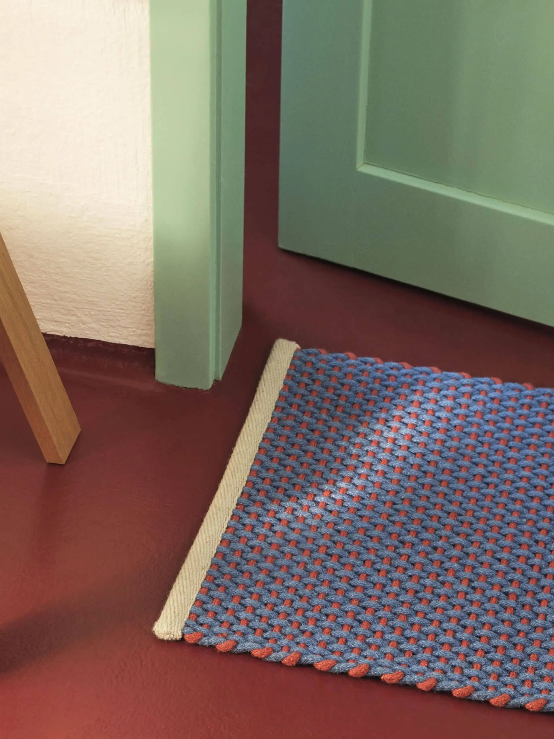 HAY Door Mat Blue 2