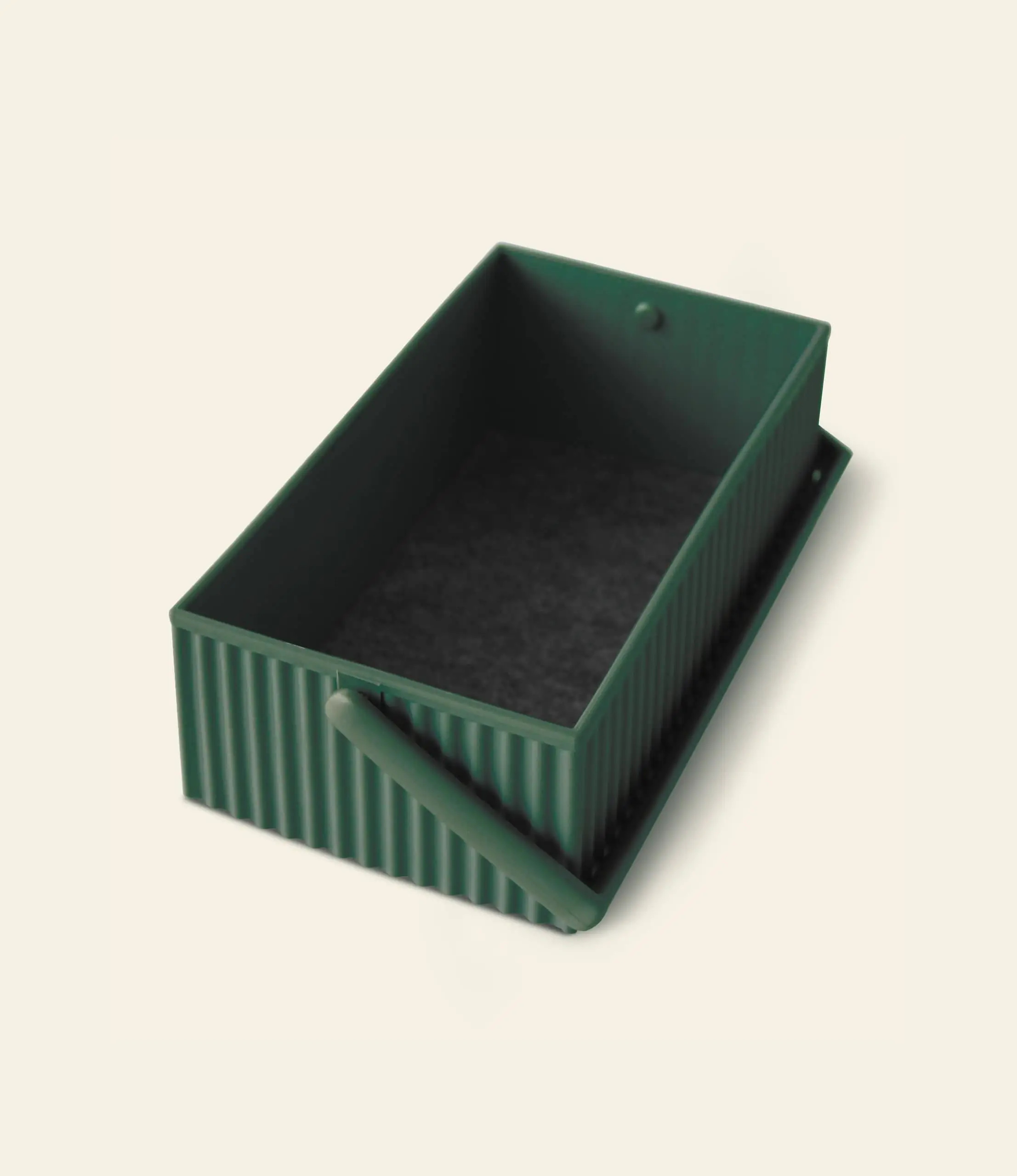 Hachiman Omnioffre Stackable Storage Box S Dark Green 1