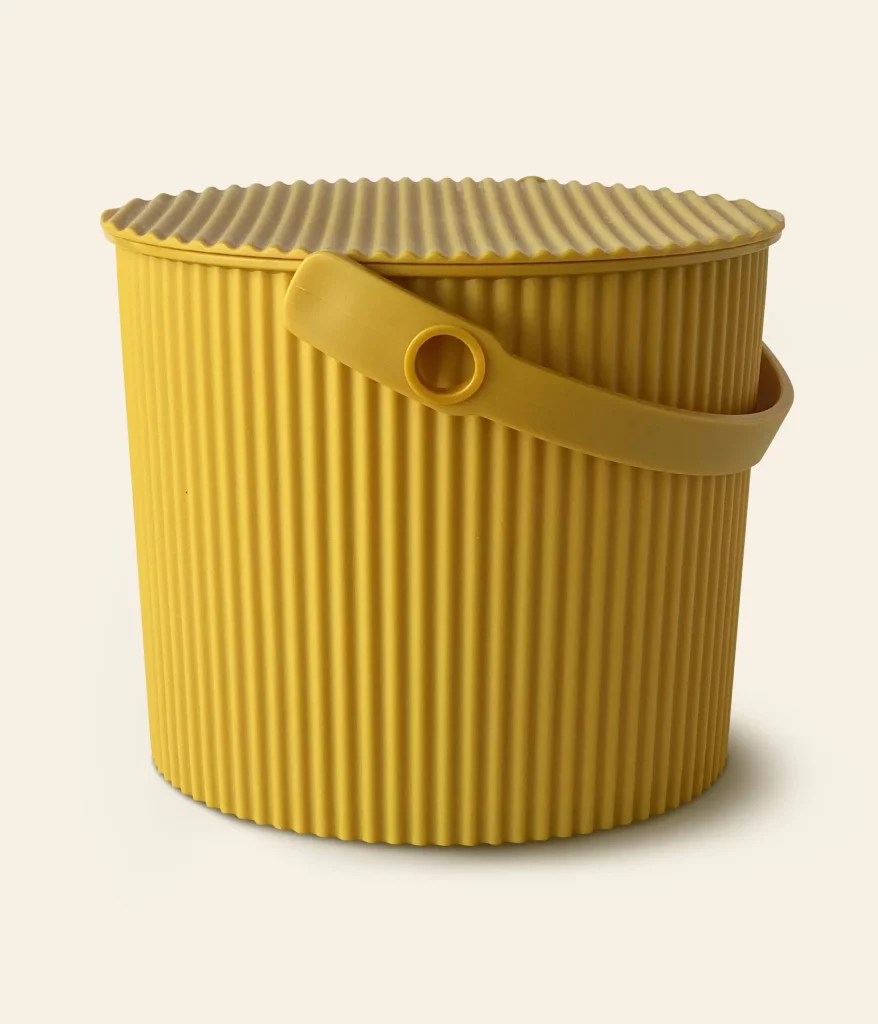 Hachiman Omnioutil Storage Bucket S Mustard 1