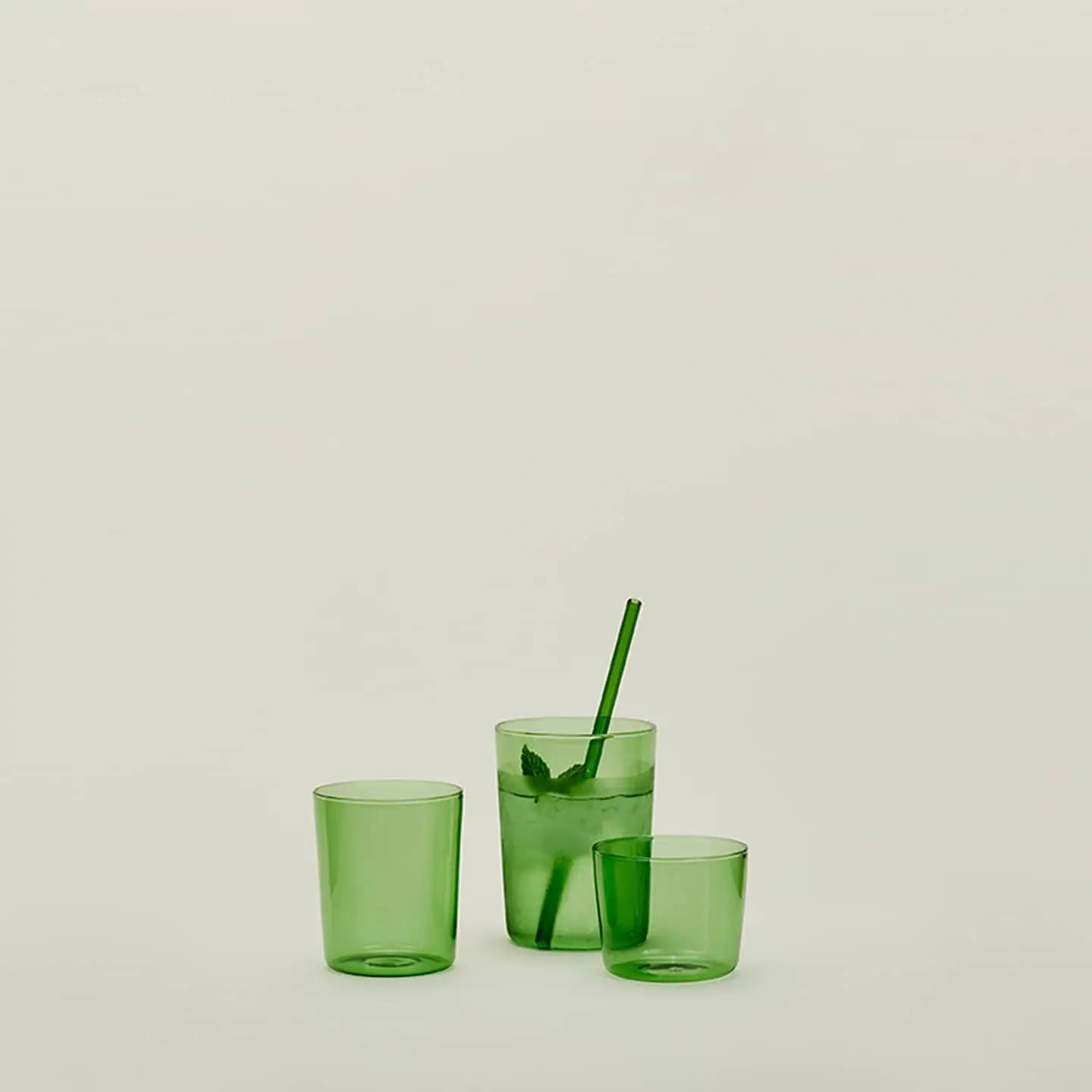 Hawkins New York Essential Glassware Set Of 4 Small Green 3