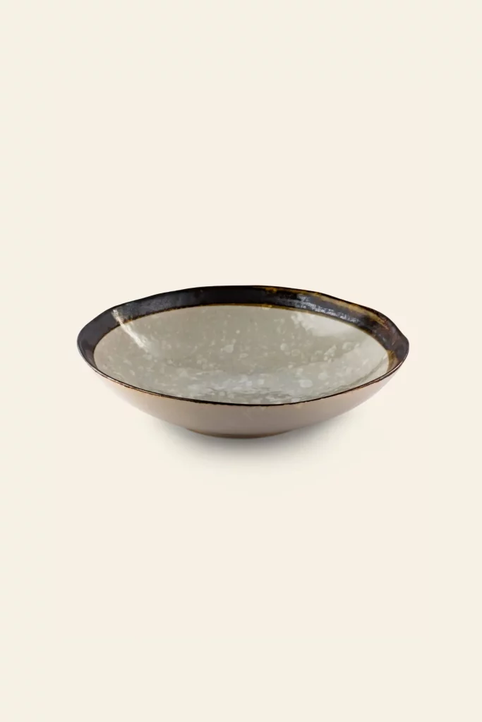 Kra Sanctuary Satay Free Form Pasta Bowl White 1