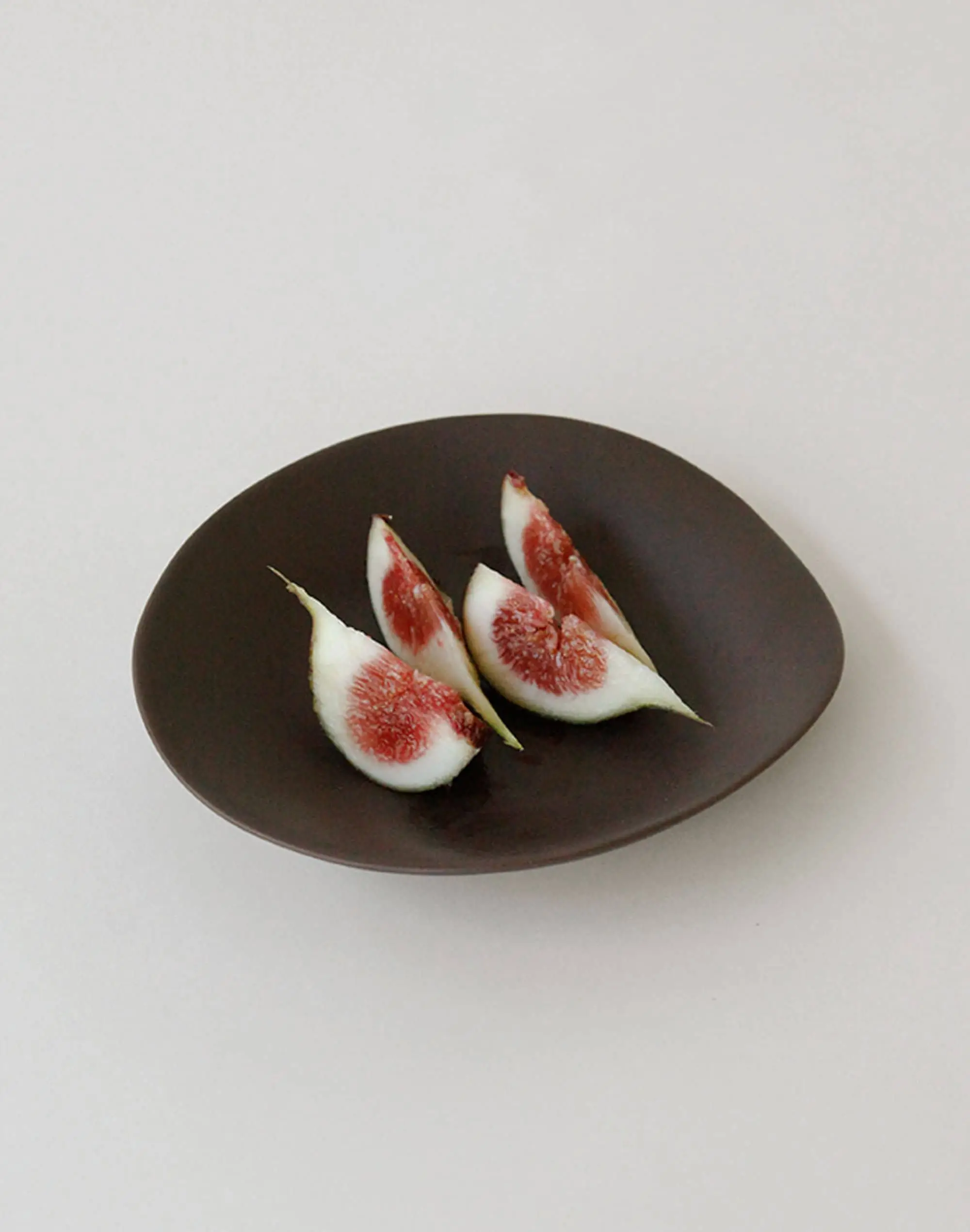 NR Ceramics HIN Dessert Plate Brown 3