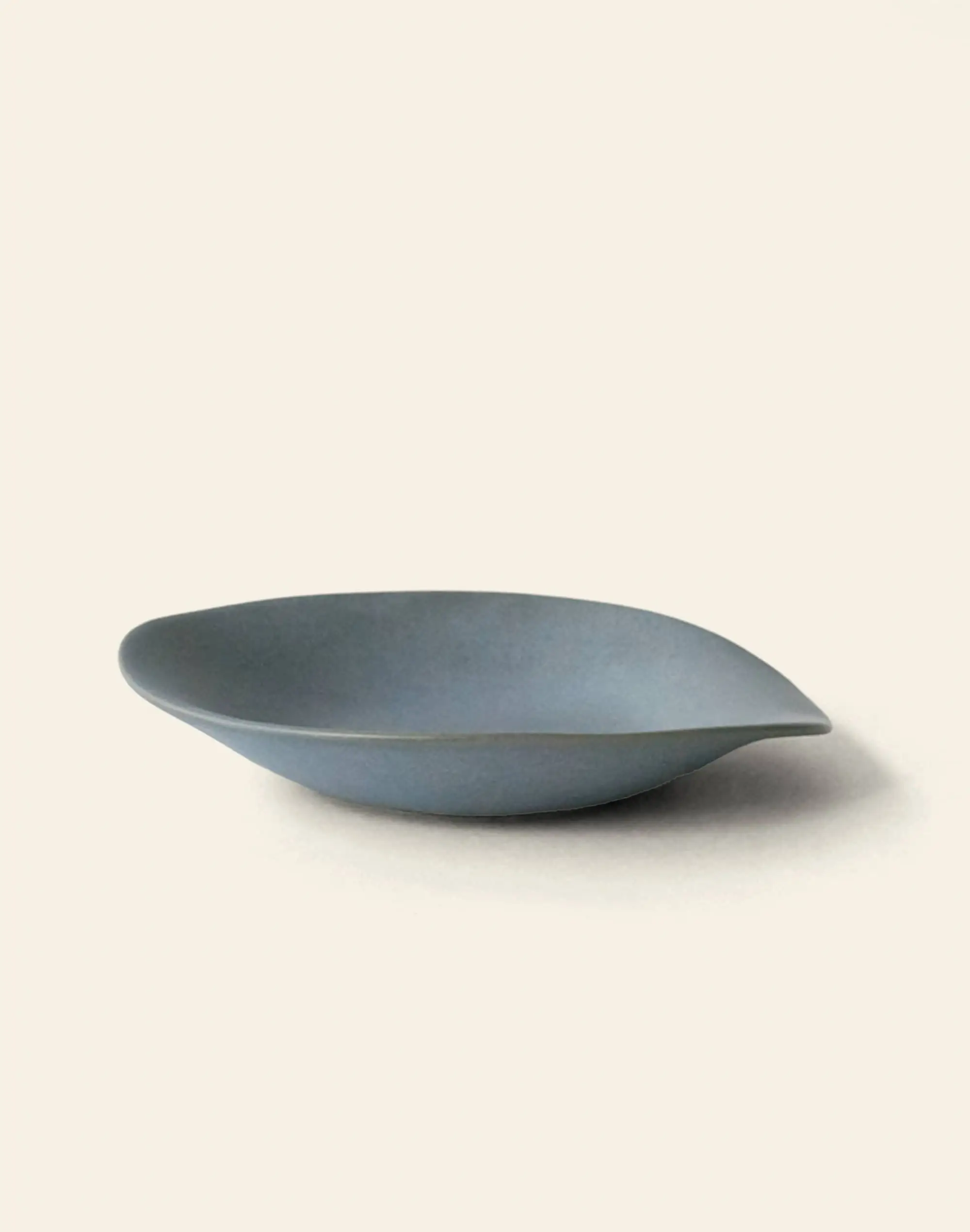 NR Ceramics HIN Dessert Plate Stone Blue 1