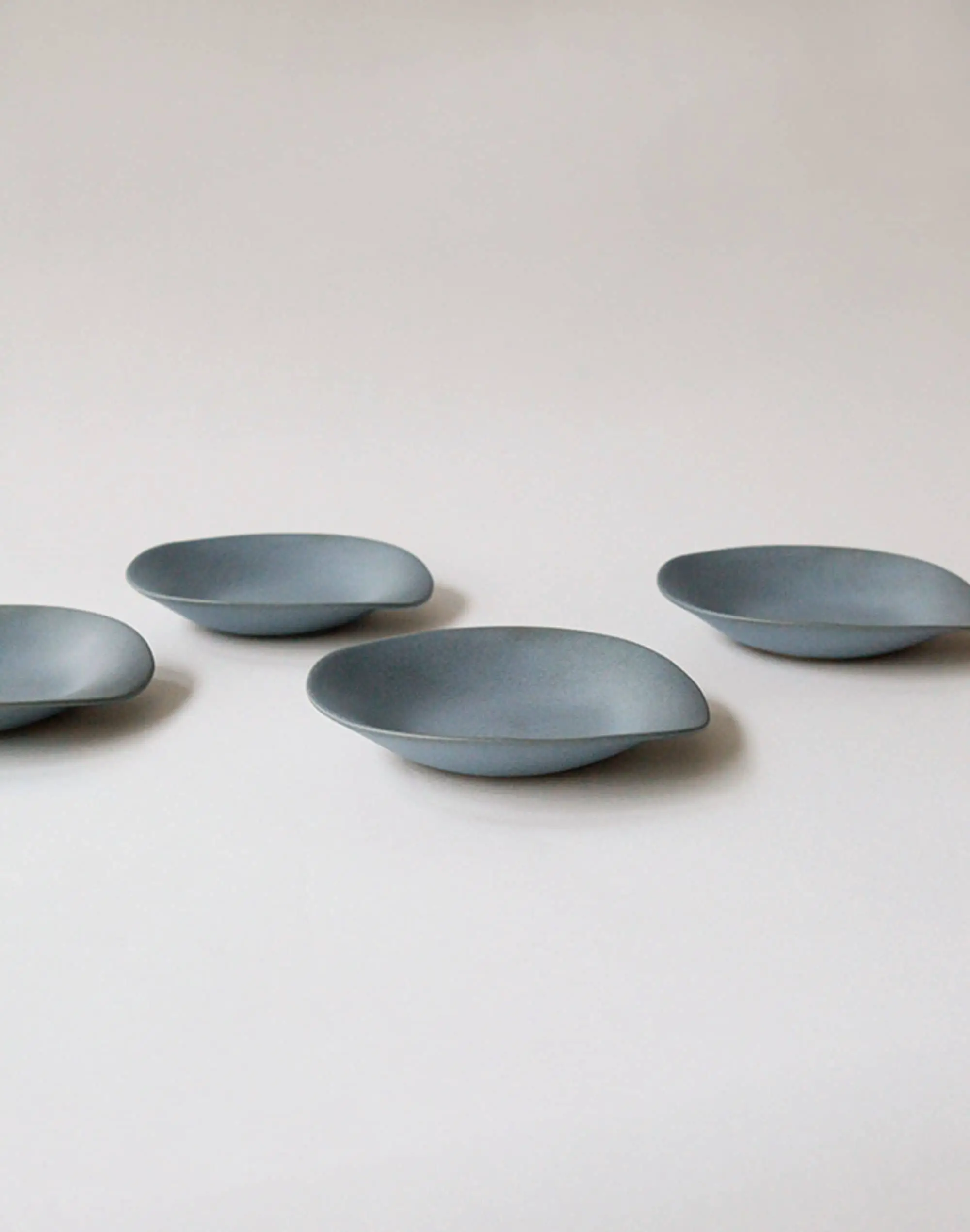 NR Ceramics HIN Dessert Plate Stone Blue 6