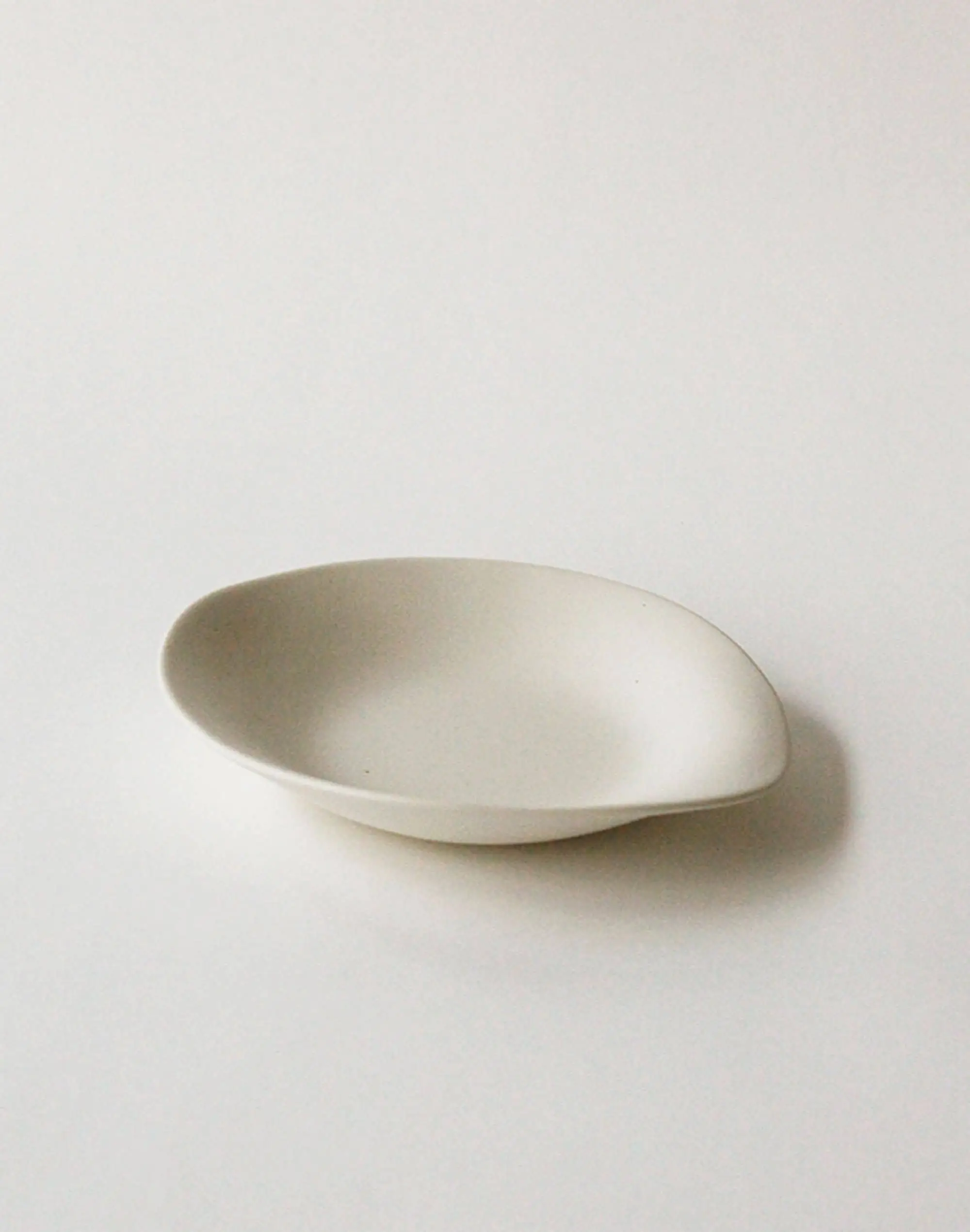 NR Ceramics HIN Dessert Plate Stone White 5
