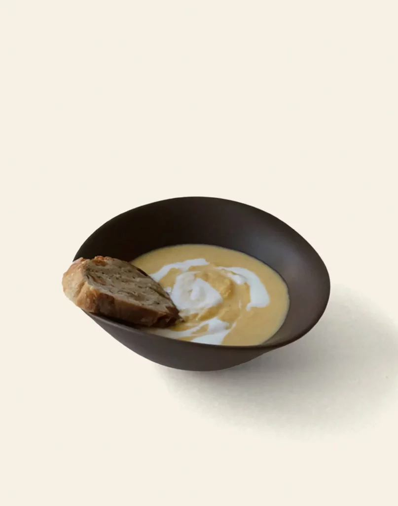 NR Ceramics HIN Soup Bowl Brown 2