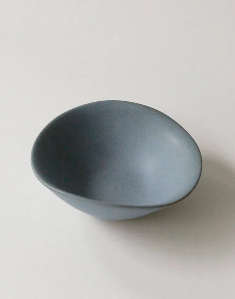 NR Ceramics HIN Soup Bowl Stone Blue 4
