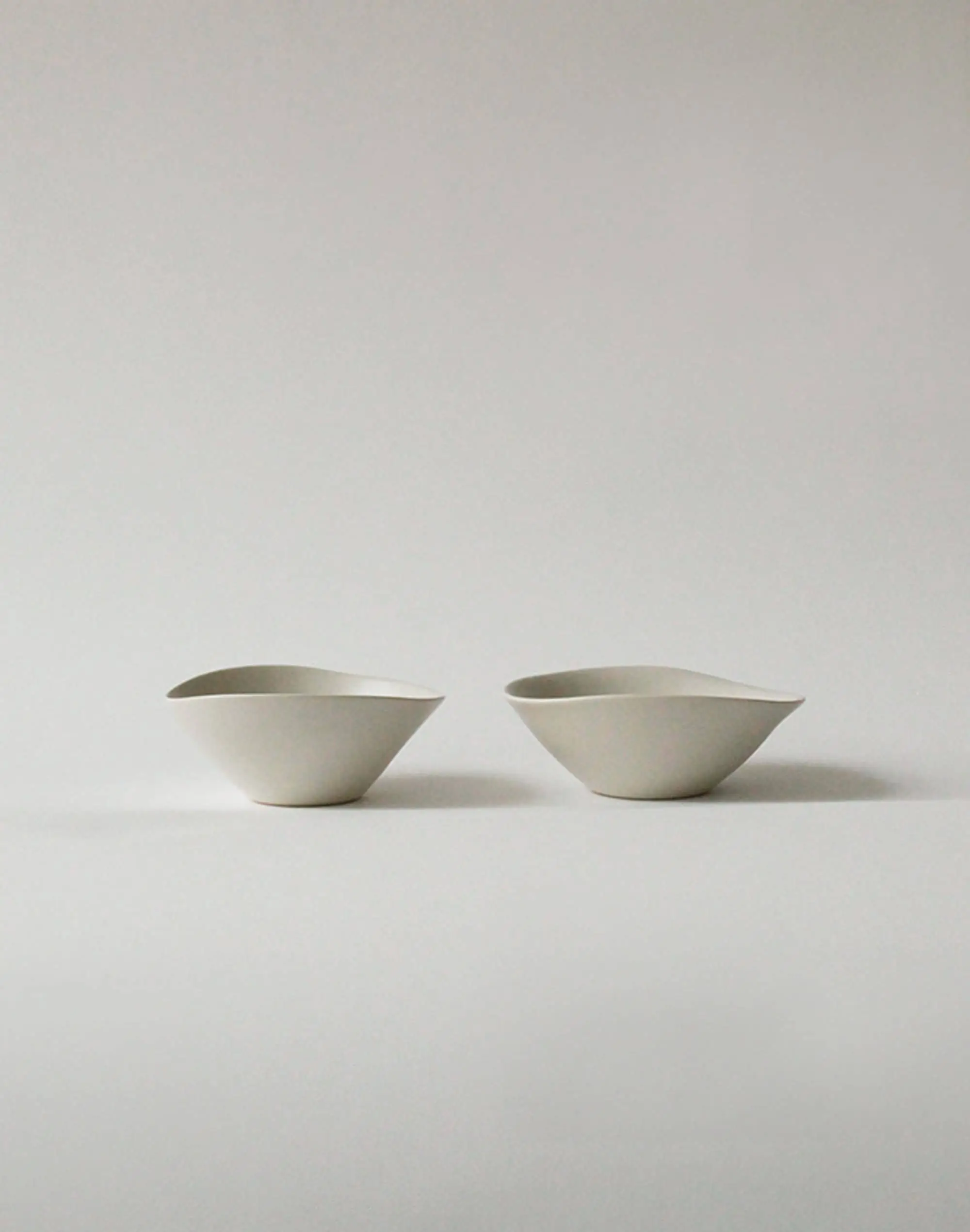 NR Ceramics HIN Soup Bowl Stone White 6