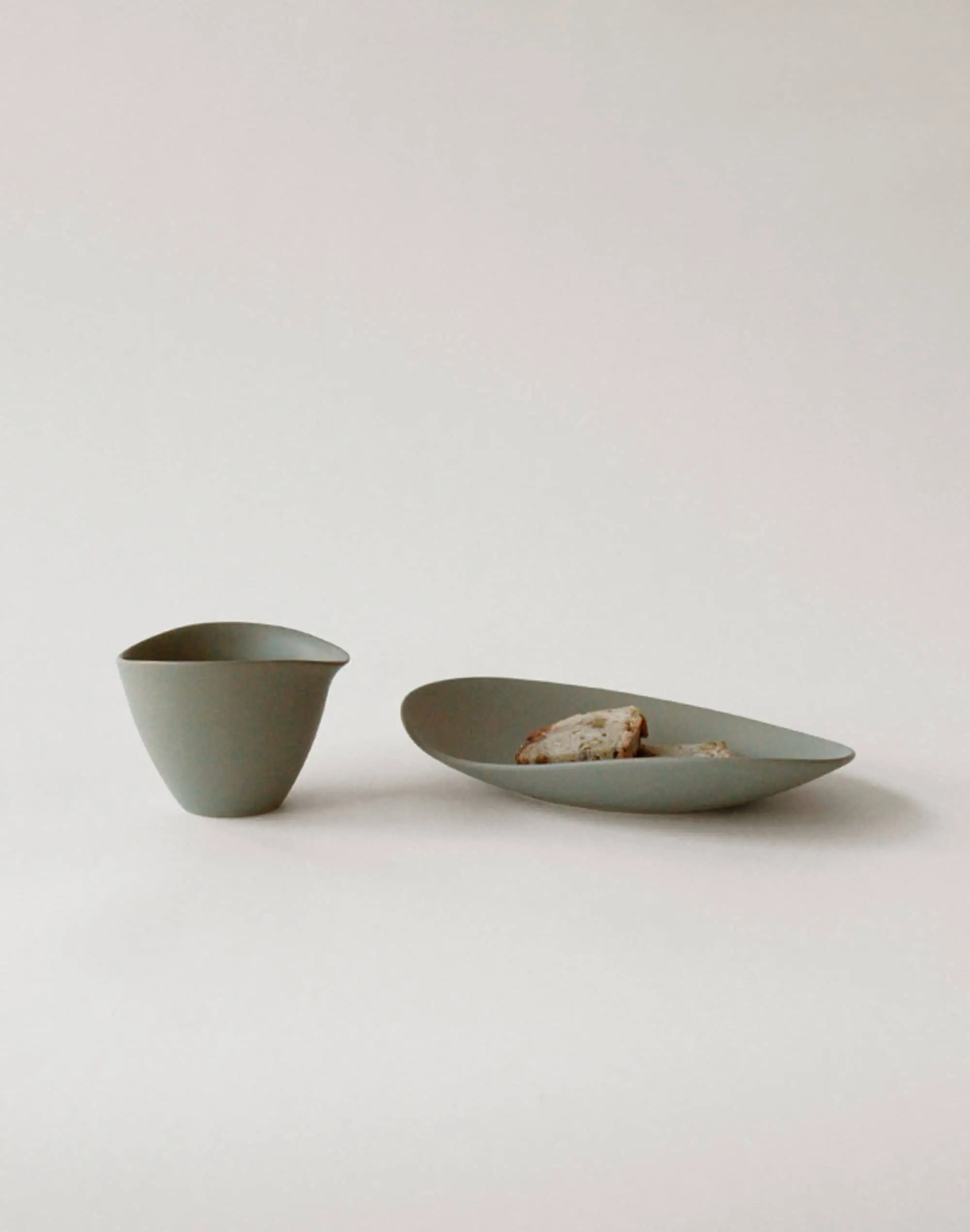 NR Ceramics HIN Tea Cup Khaki Green 5