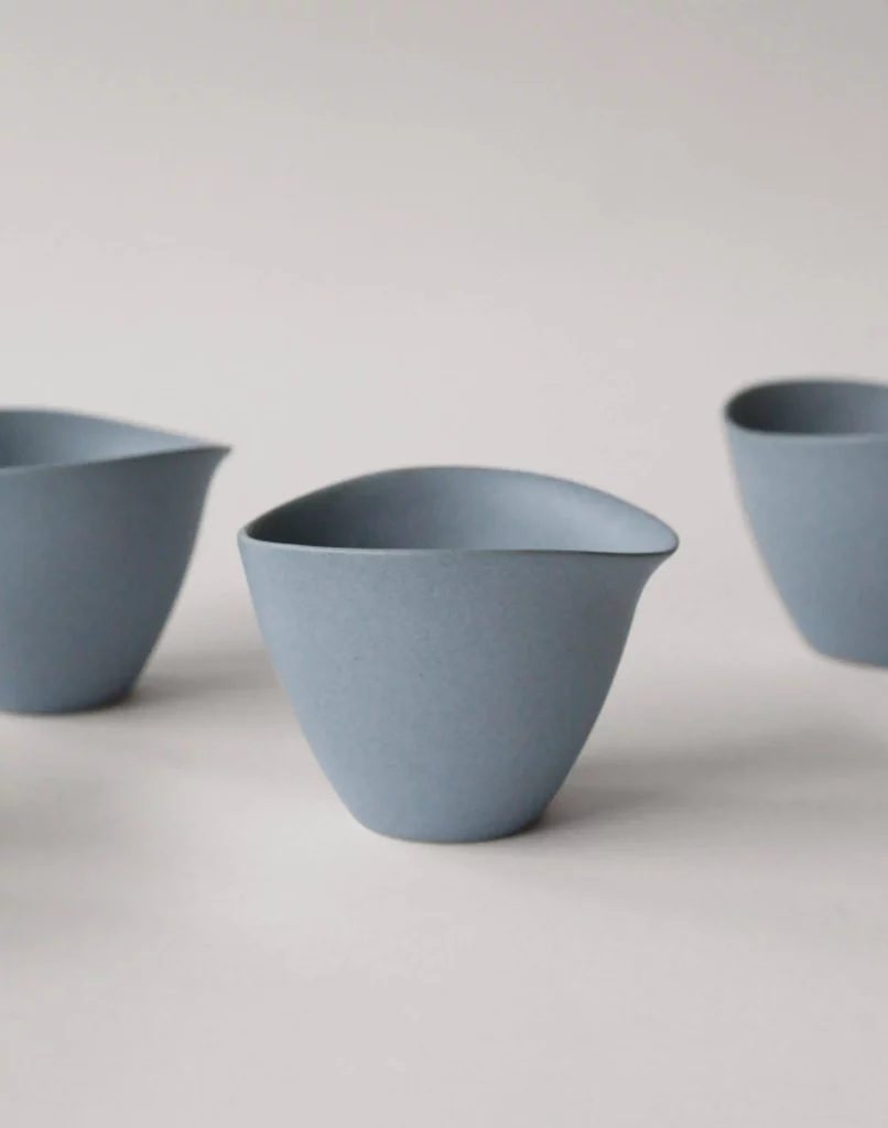 NR Ceramics HIN Tea Cup Stone Blue 6