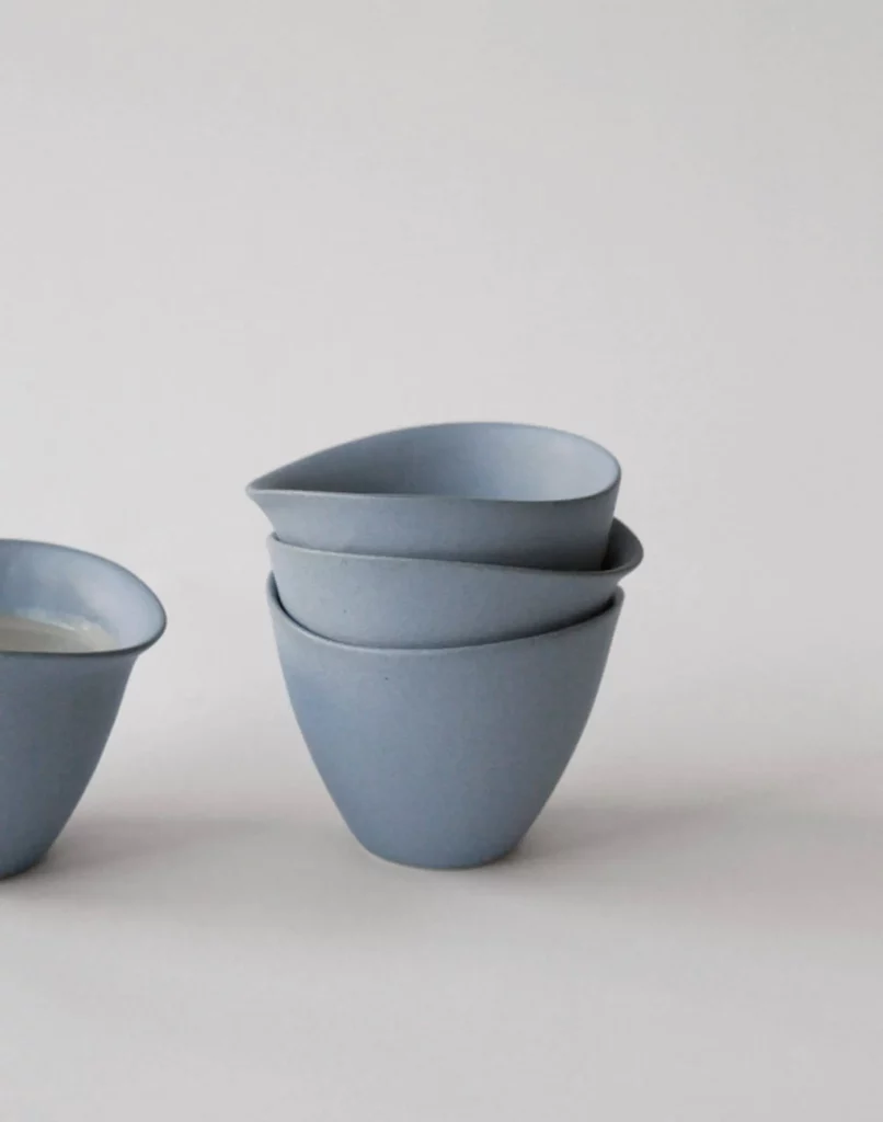 NR Ceramics HIN Tea Cup Stone Blue 7