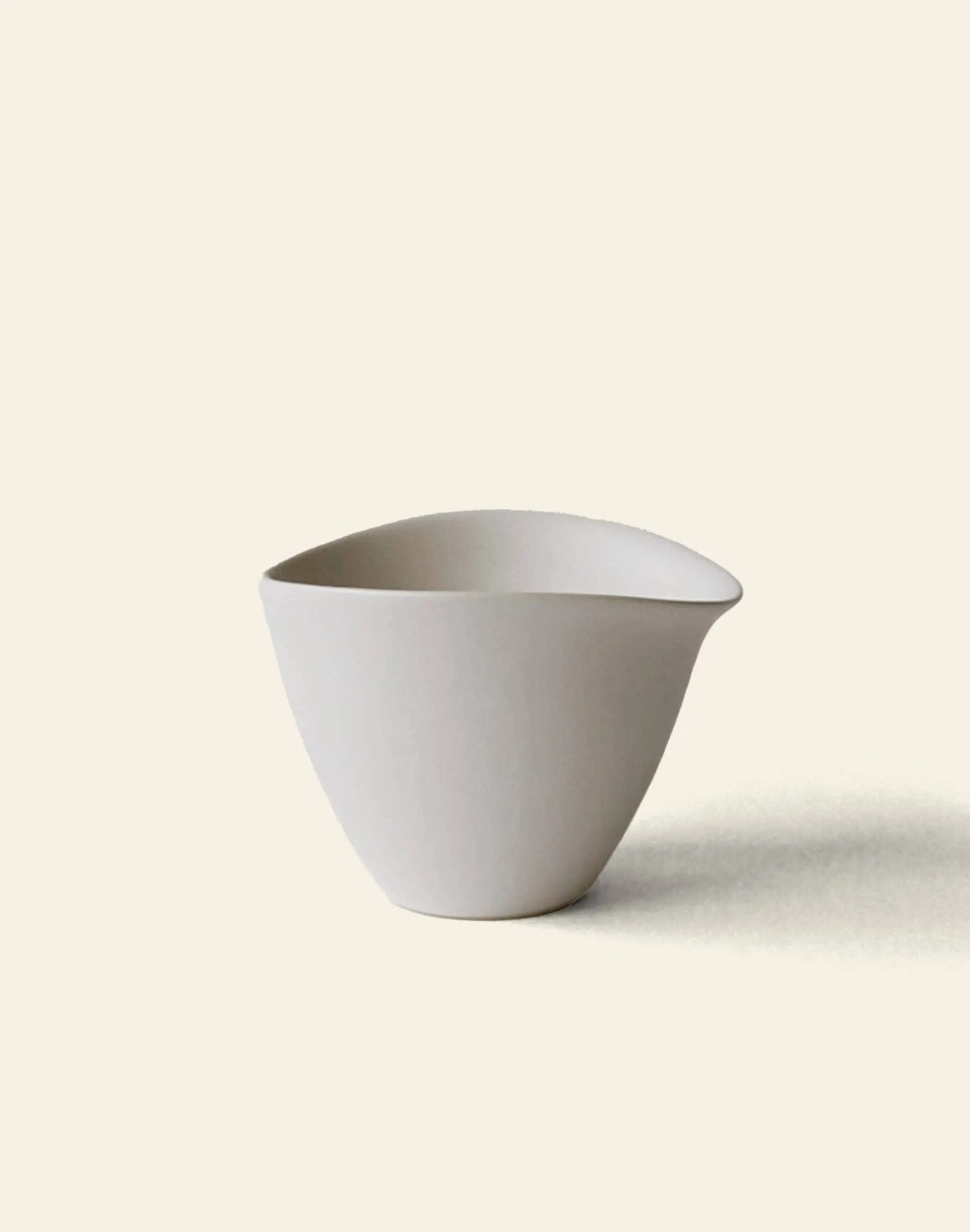 NR Ceramics HIN Tea Cup Stone White 1