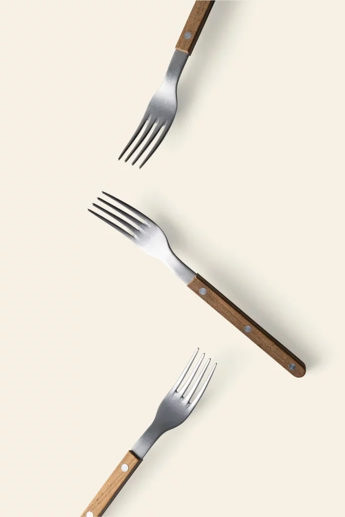 Sabre Bistrot Vintage Dinner Fork Teak 2