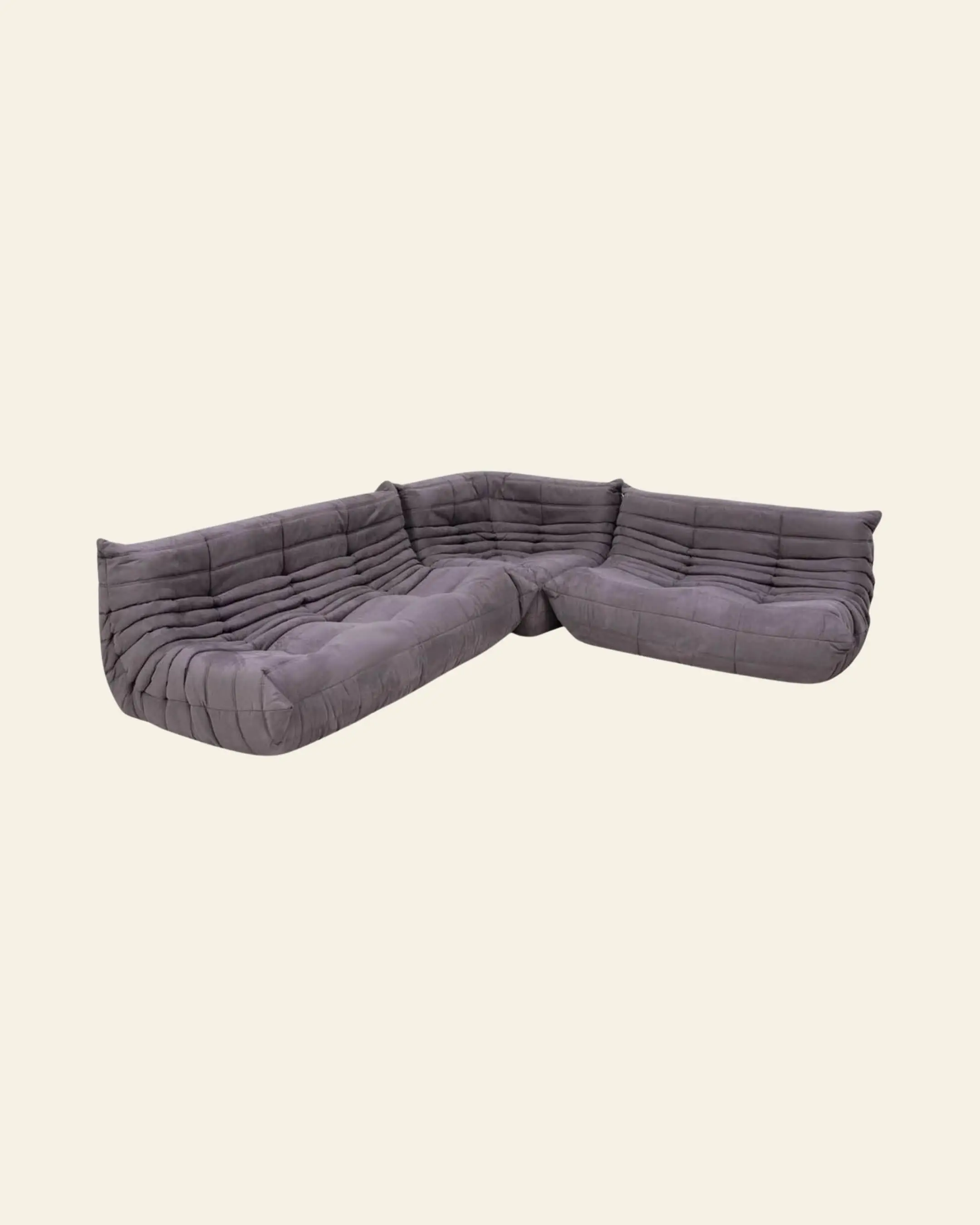 Ligne Roset Togo 2 Seater Grey 3