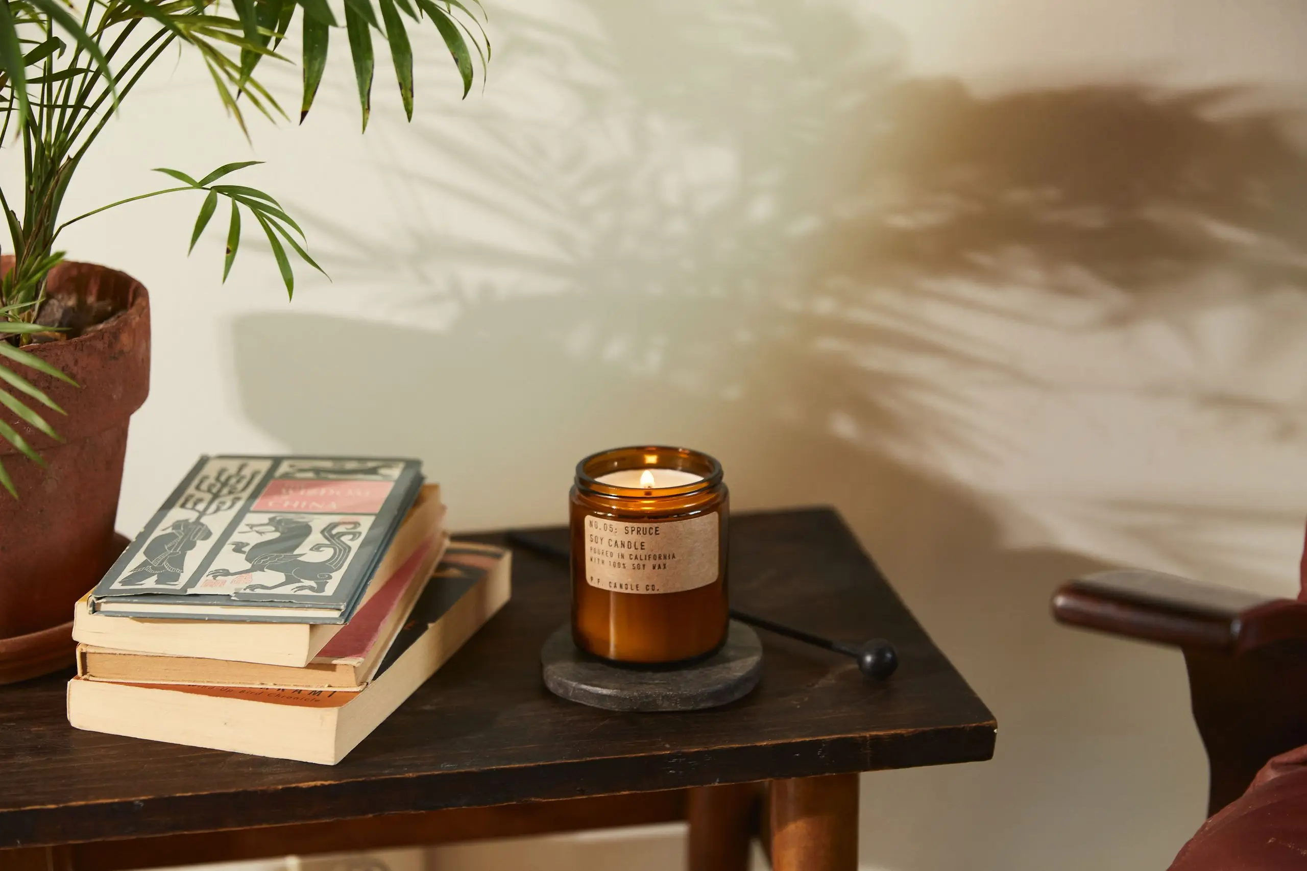 PF Candle Co Spruce 72 oz Soy Candle 3