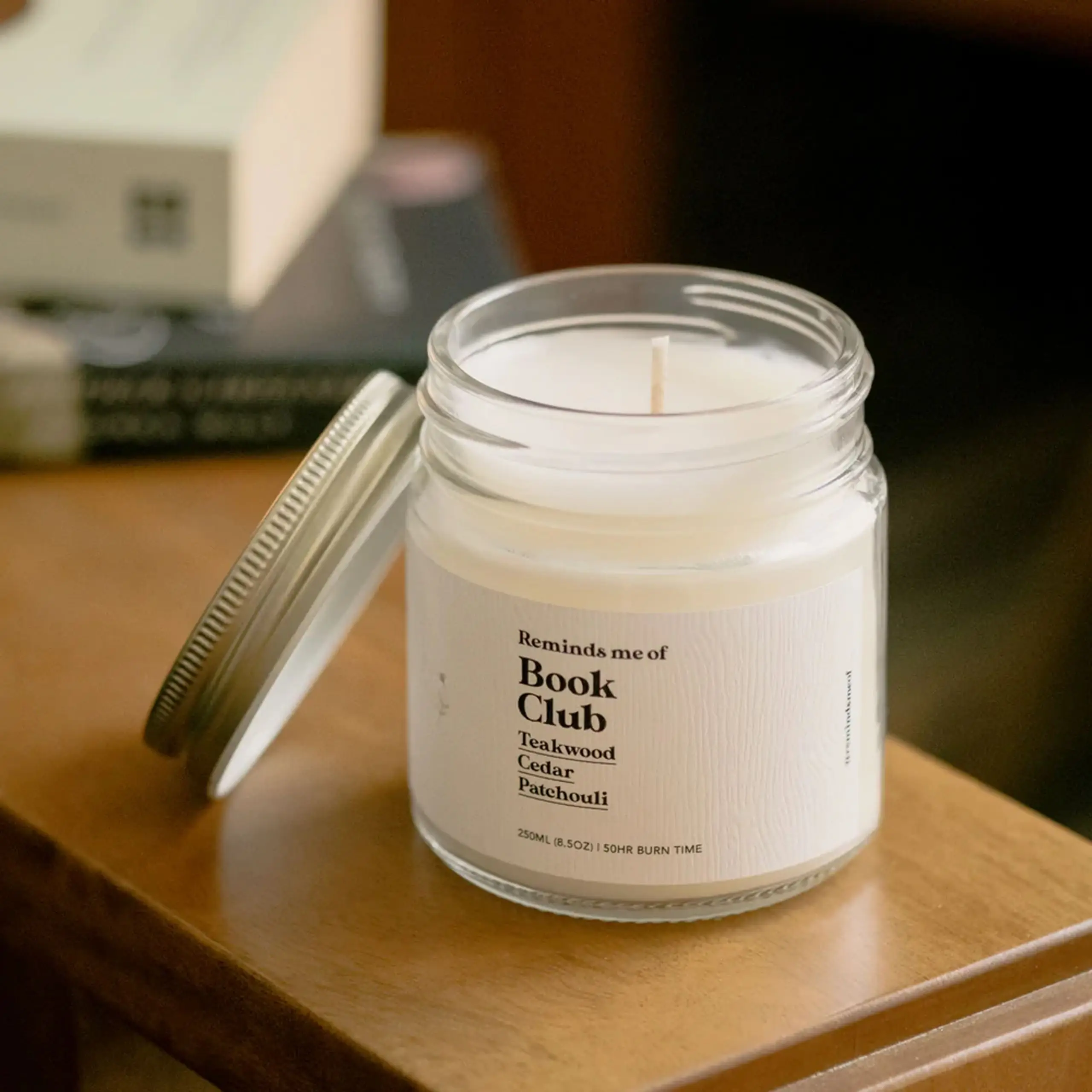 Reminds Me Of Book Club Candle Candle 3