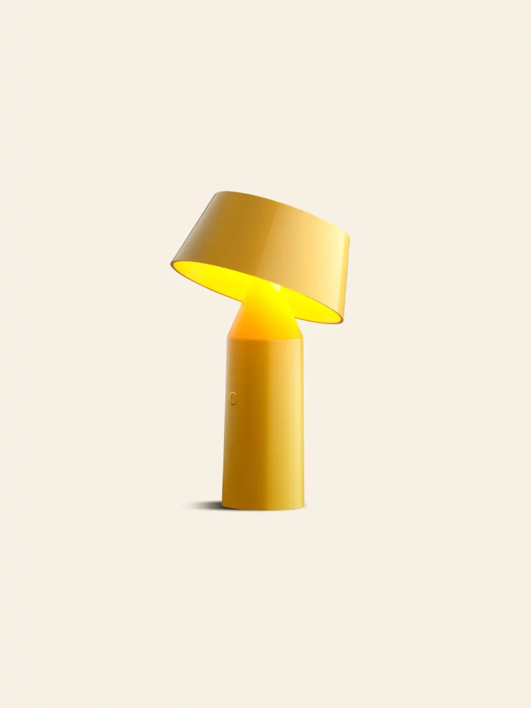 Marset Bicoca Portable Table Lamp Yellow 1