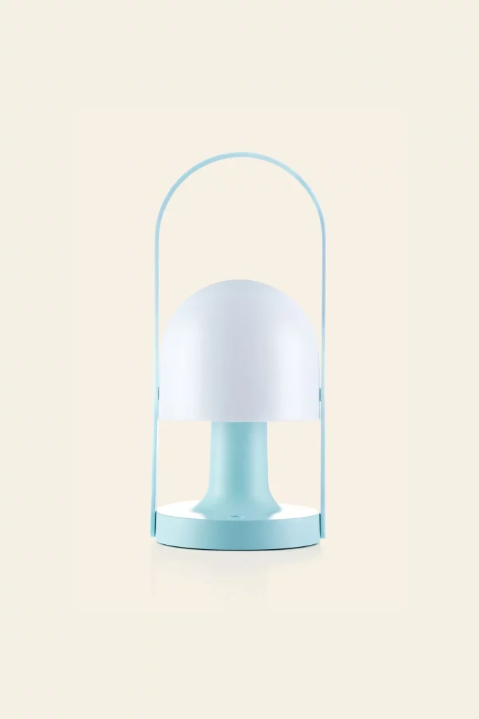 Marset FollowMe Portable Table Lamp Blue 1
