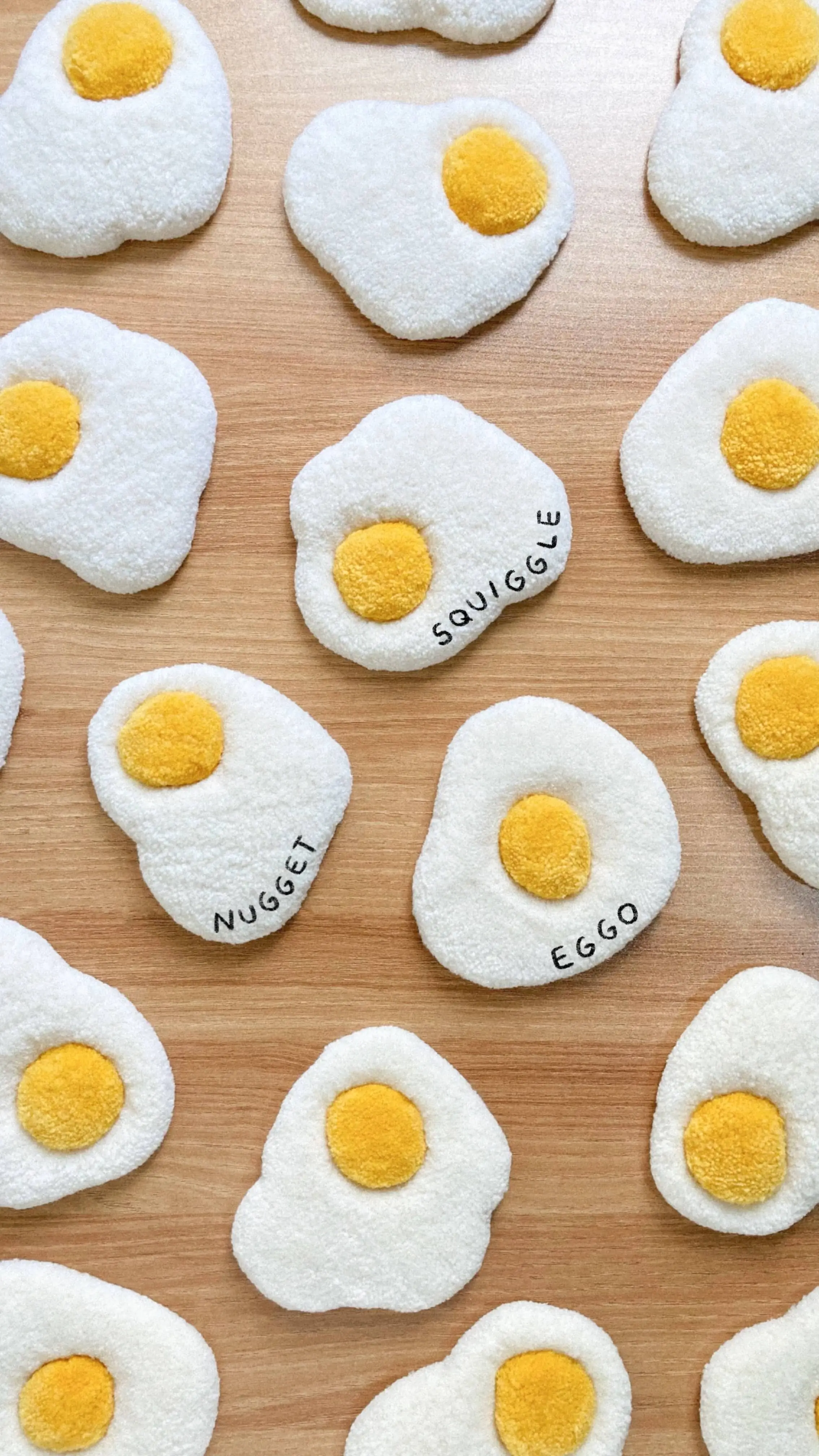 Habichl Tufted Egg Coasters Eggo 2