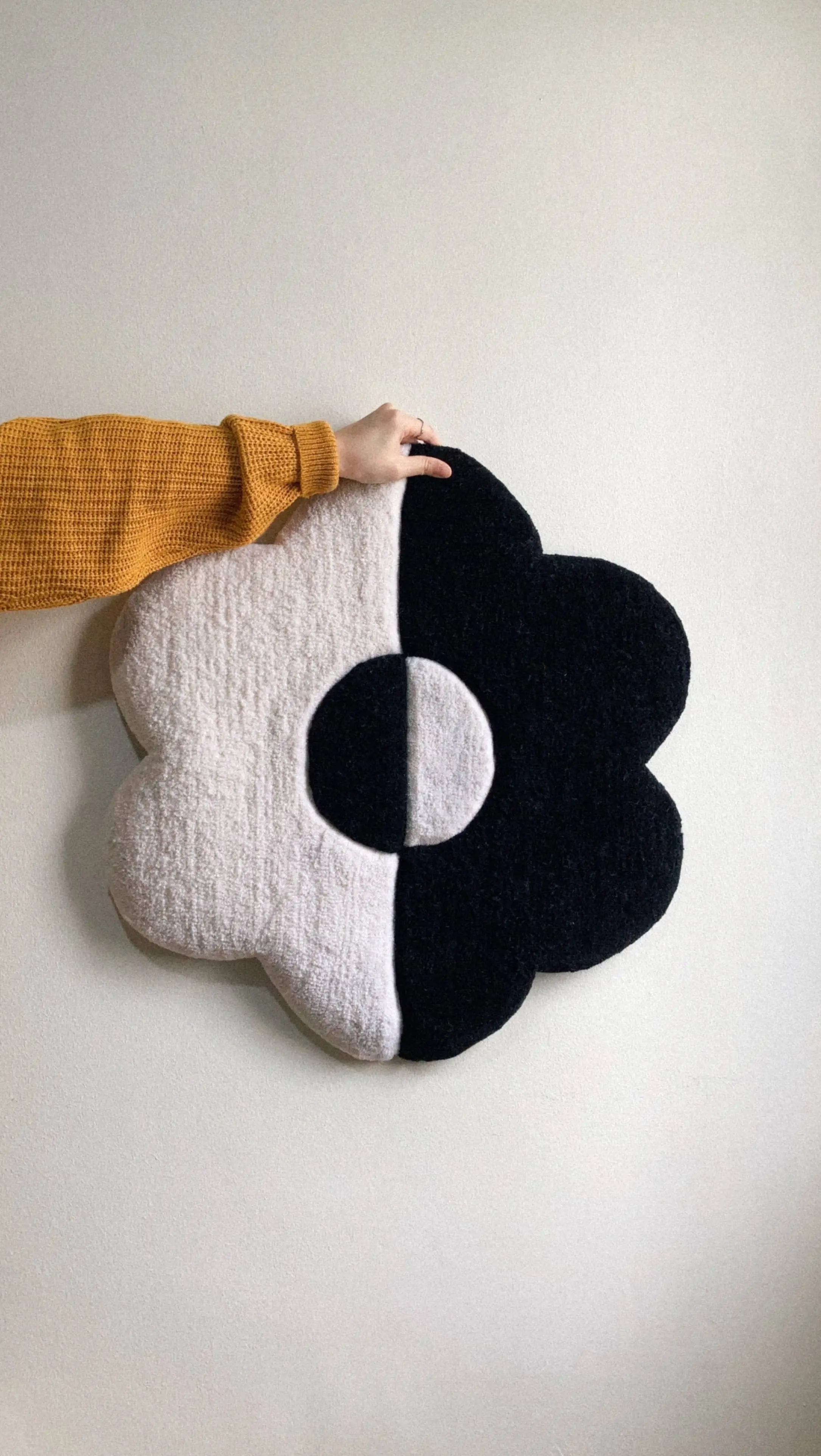 Habichl Tufted Flower Floor Rugs Panda 2