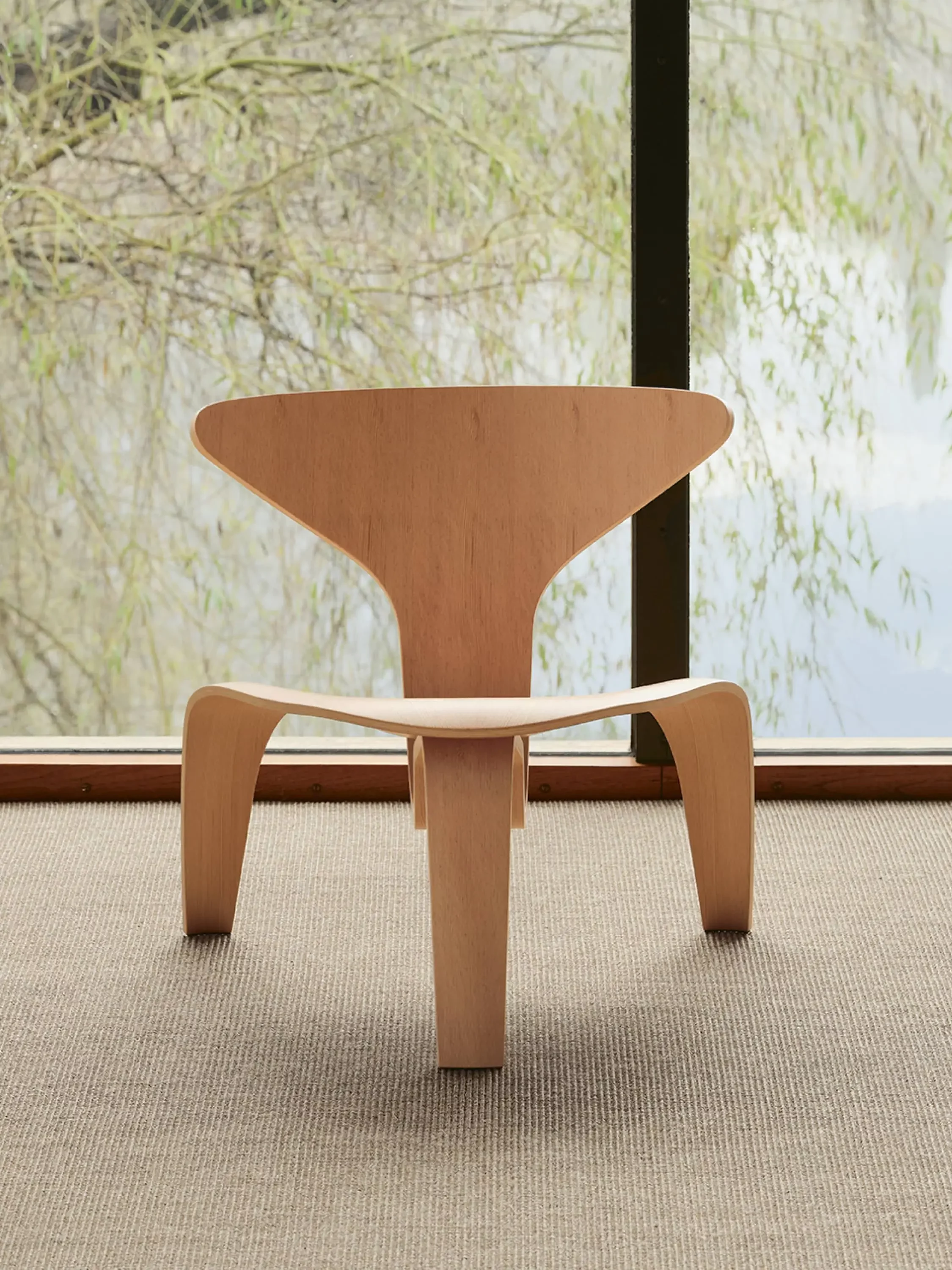 Fritz Hansen PK0 A Lounge Chair Oregon Pine 6