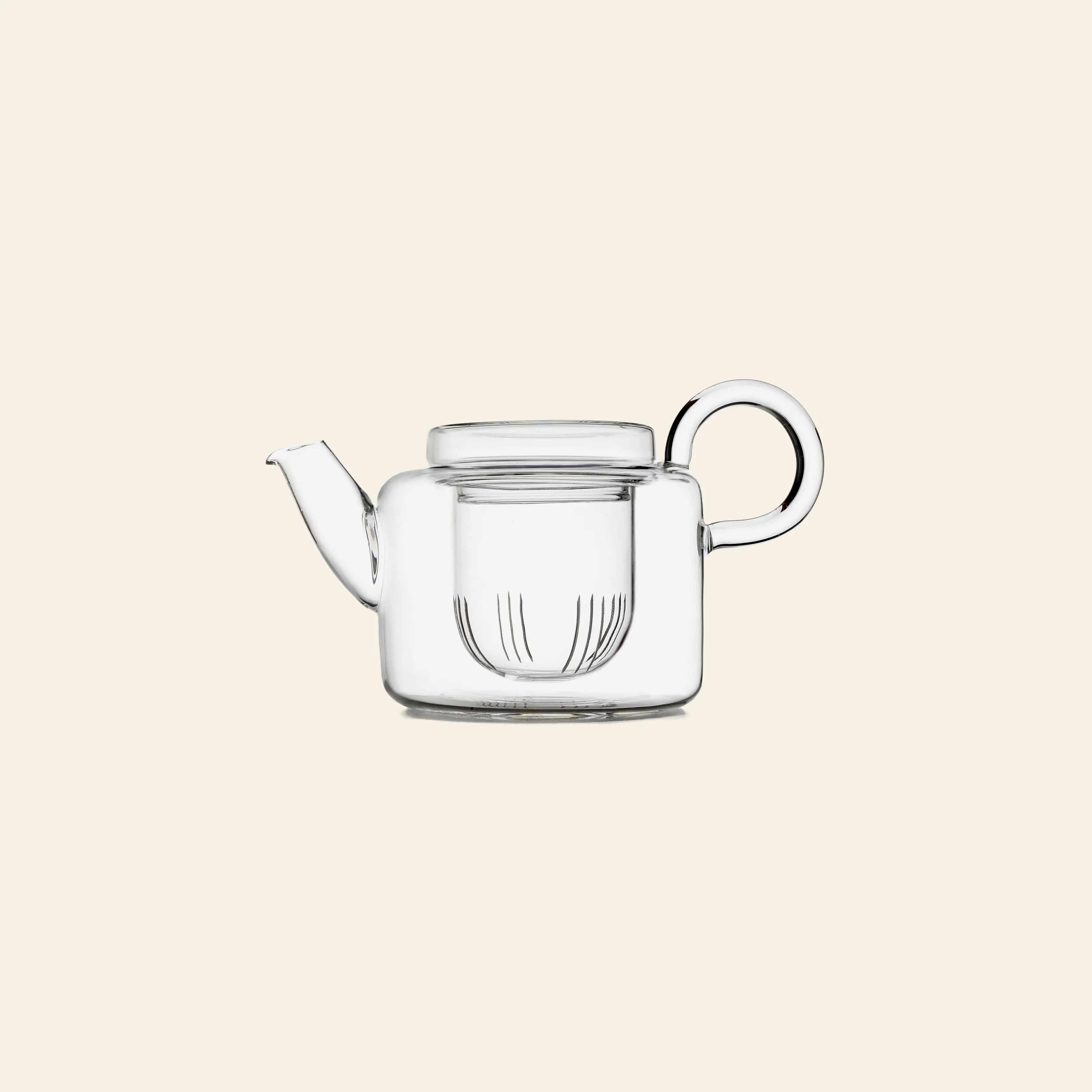 Ichendorf Milano Piuma Small Teapot With Filter Clear 1