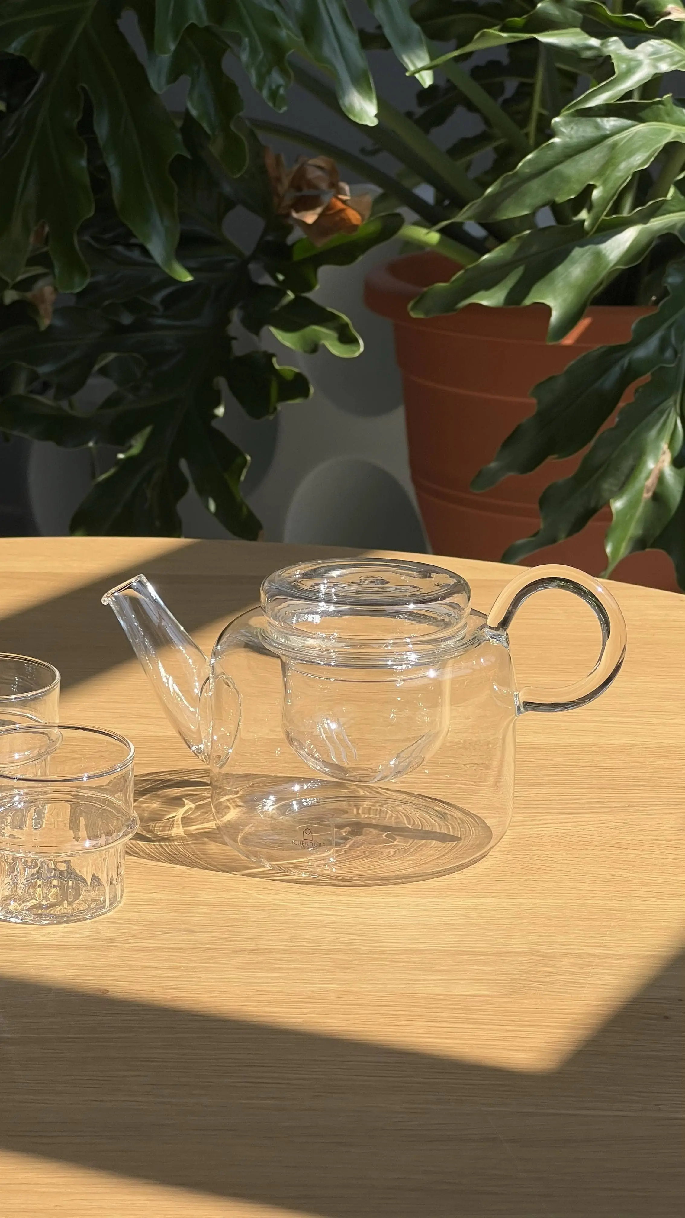 Ichendorf Milano Piuma Small Teapot With Filter Clear 3