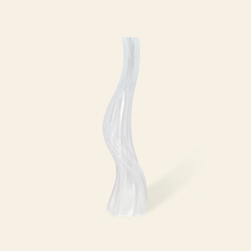 Argot Studio Les Hortenses Vase Tall Transparent 1
