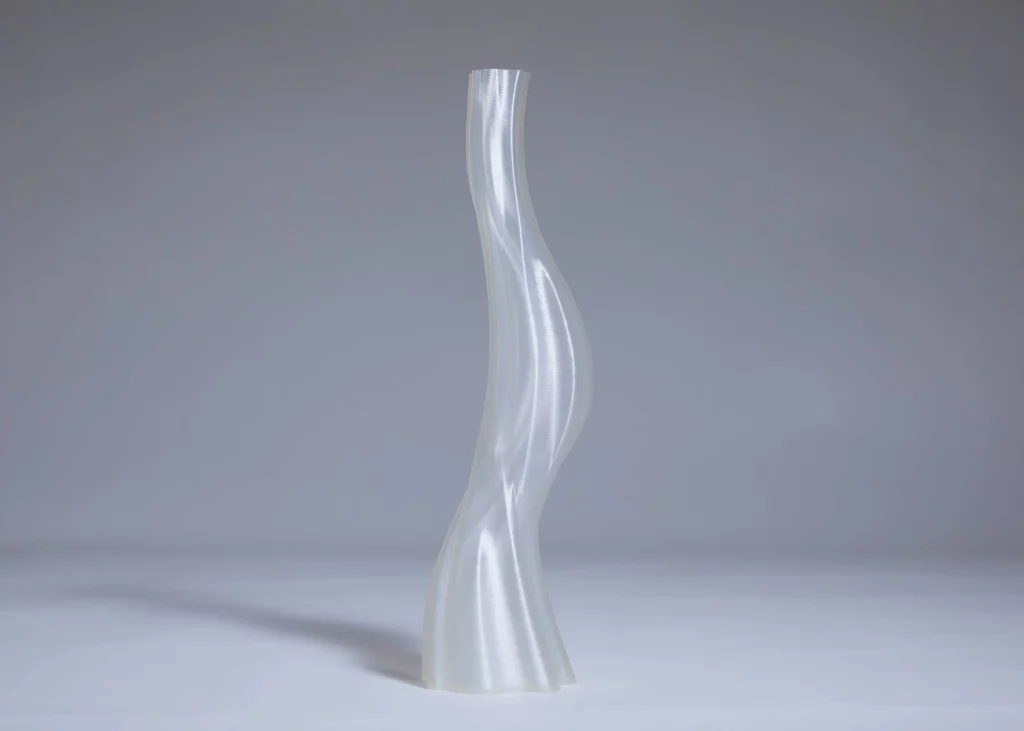Argot Studio Les Hortenses Vase Tall Transparent 2