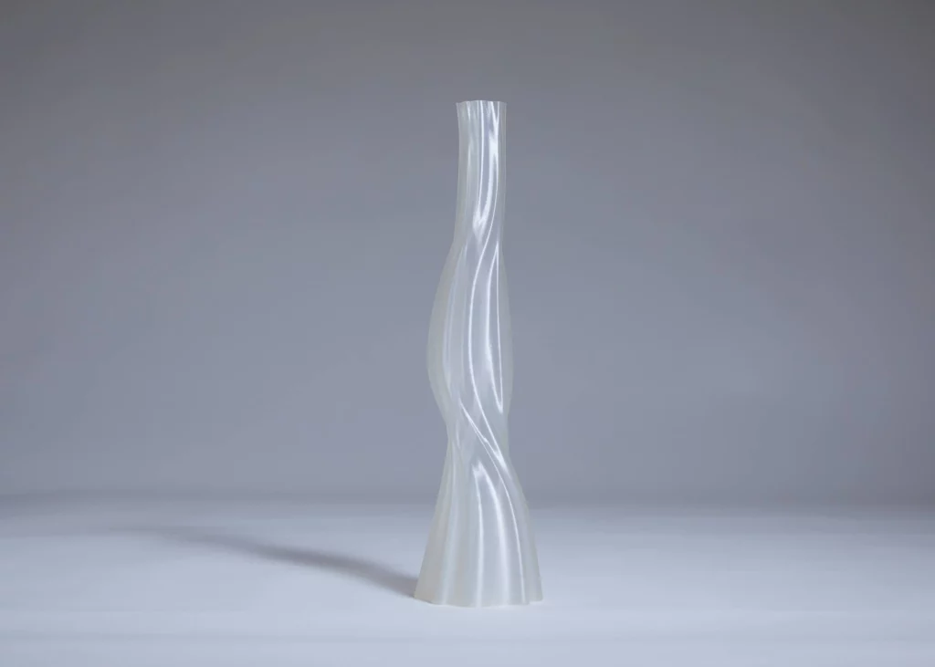 Argot Studio Les Hortenses Vase Tall Transparent 3