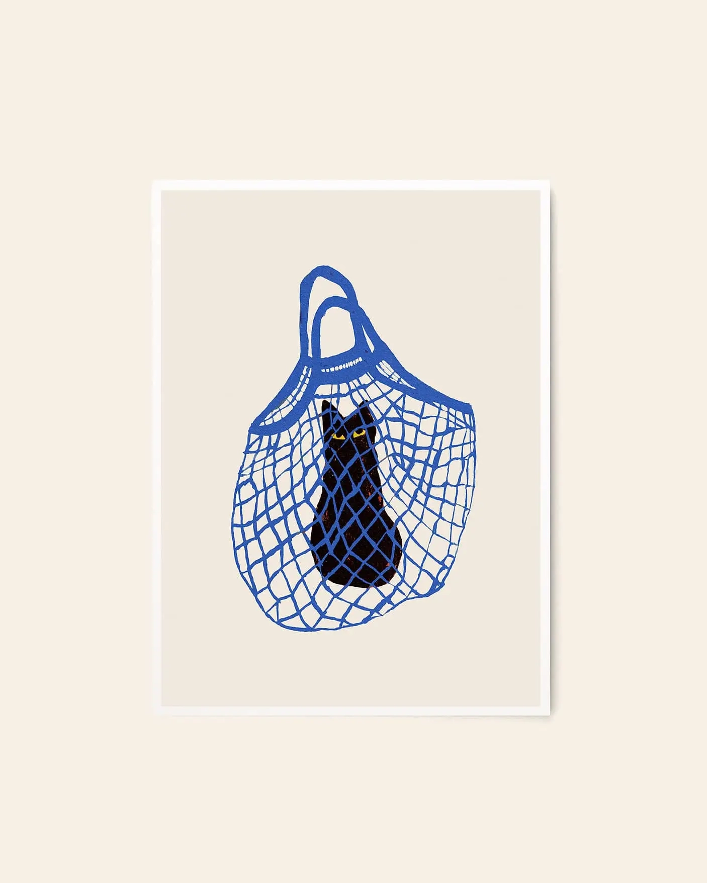 The Poster Club Chloe Purpero Johnson The Cats In The Bag 50x70 Poster 1