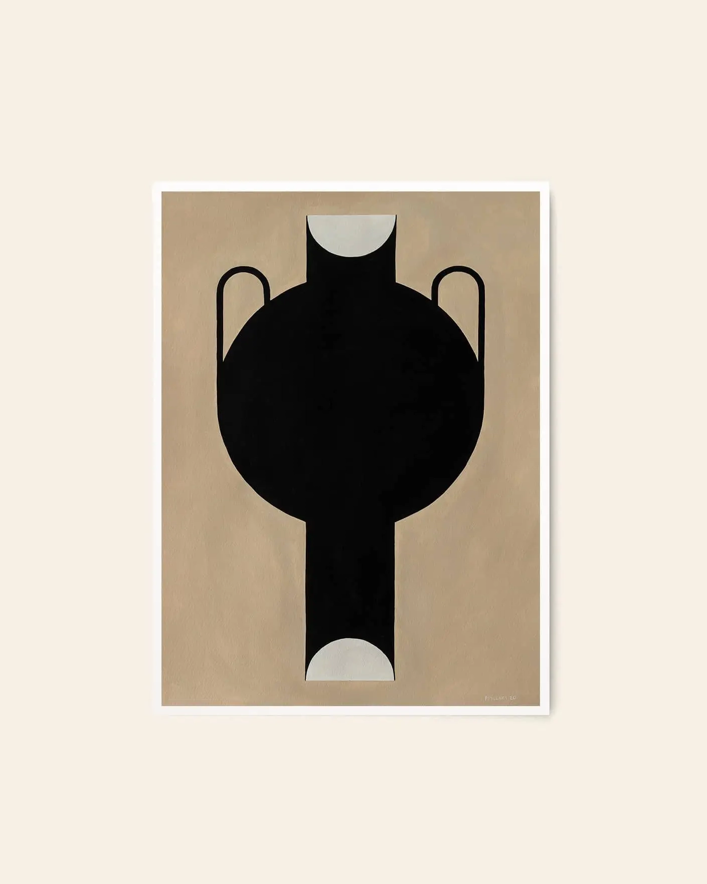 The Poster Club Studio Paradissi Silhouette Of A Vase 07 50x70 Poster 1