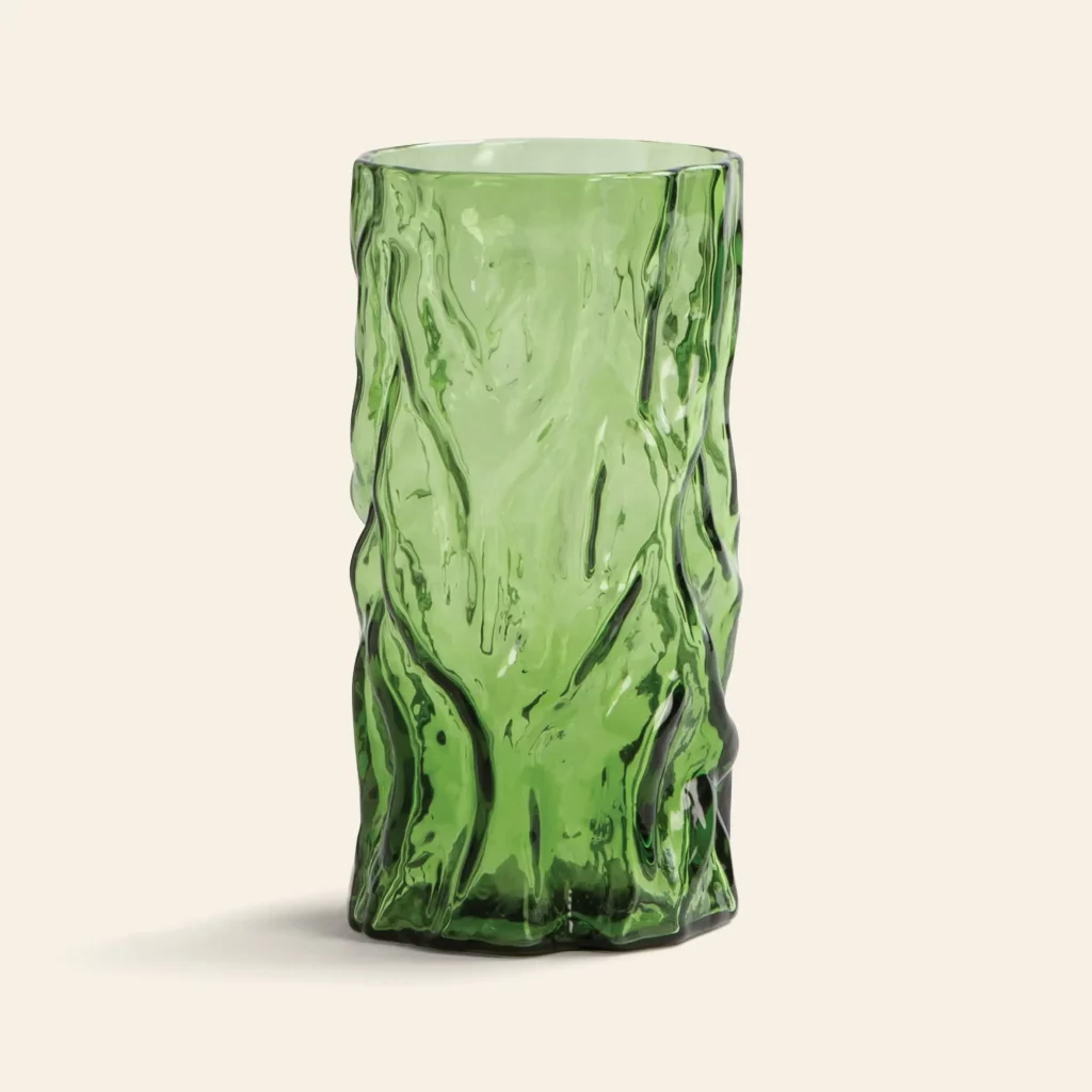klevering Trunk Vase Green 1