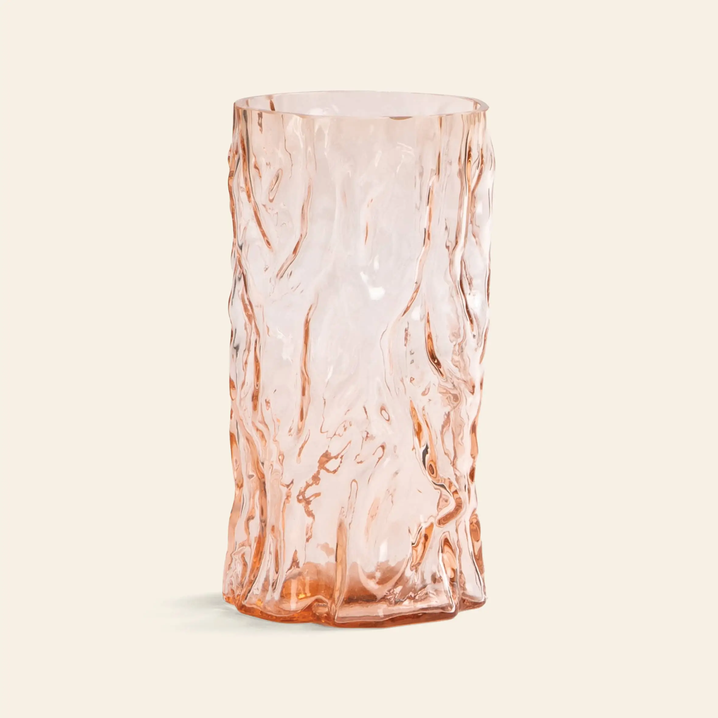 klevering Trunk Vase Pink 1