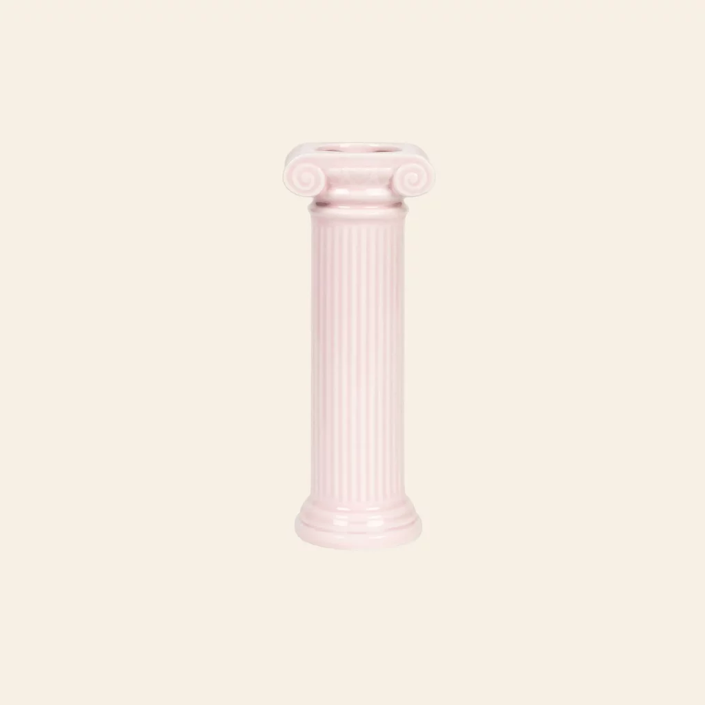 DOIY Athena Vase Pink 1