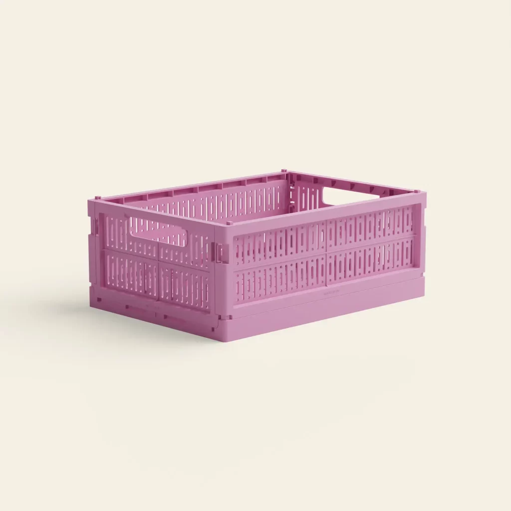 Made Crate Midi Soft Fuchsia 1